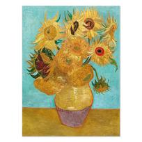 Van Goghas Matisse'as Picasso Williamas plakatų spausdinimo kambario dekoravimas Abstrakčios drobės tapyba Svetainės gėlė siena 21cm×30cm NoFrame brown