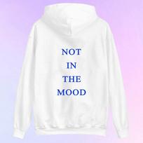 Not In The Mood Hoodie Aesthetic Women Long Sleeve Jumper Slogan Hoody Pullovers S balta