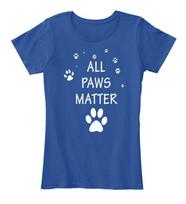All Paws Matter Pet Adoption Premium Tee Unisex T-shirt XXXXL gray