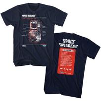 Space Invaders Vintage Taito Arcade Game Alien Upright Cabinet Top Unisex T-shirts XXXXL black