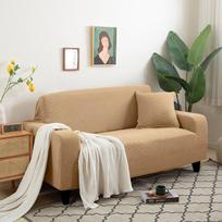 Polar Fleece audinio sofos užvalkalas 1/2/3/4 sėdynės storas slydimas sofos užvalkalai, elastingi, elastingi sofos užvalkalai, rankšluosčių įvynioklis 1 seat sofa gray