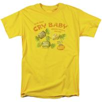 Dubble Bubble Vintage Candy Cry Baby Bubble Gum Yellow Unisex T-shirt XXXXL yellow