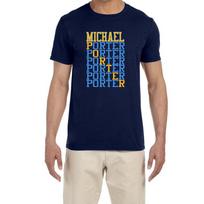 Denver Nuggets Michael Porter Jr Text Unisex T-shirt S beige