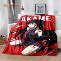 Anime High School D×D Seksuali mergina Minkštas pliušinis pledas, Flanelinis pledas Miegamojo svetainės lovos sofos iškylos uždangalas 75x100cm (30x40inch) gray