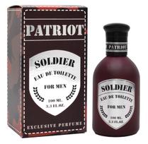 SOLDIER Kvepalai Vyriškas tualetinis vanduo PATRIOT Soldier, pagamintas Prancūzijoje 100 ml