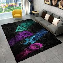Cartoon Gamer Game Controller Area Rugs,Large Carpet Rug for Living Room Children's Room,Kids Play Crawl Non-slip Floor Mat Gift 40cm x 60cm