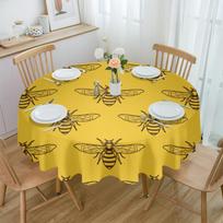 „Animal Bee Wings“ apvaliojo stalo užtiesalai šventės pietums 4pcs 33x48 Table mat