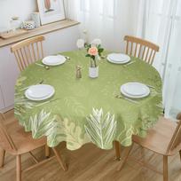 Paprasti augalų lapai ir šakos Apvaliojo stalo užtiesalai šventės pietums Neperšlampamas staltiesės stalo užvalkalas vestuvių vakarėliui dekoruoti 4pcs 33x48 Table mat beige