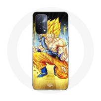 Coque Oppo A93 5G goku genou a terre