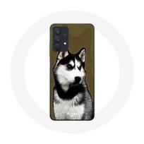Coque pour Samsung Galaxy A32 5G Husky de Sibérie