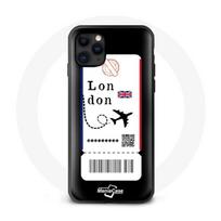 iPhone 12 Pro Max dėklas lėktuvo bilietas Londonas