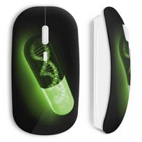 Souris Sans Fil Monster Energy Green Pillule