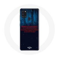Coque Samsung Galaxy A21S Stranger Things logo de la saison 2
