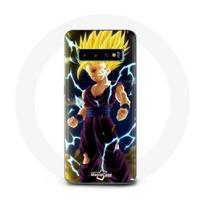 Coque pour Samsung Galaxy s10 plus Dragon ball z Super SSJ2 Gohan
