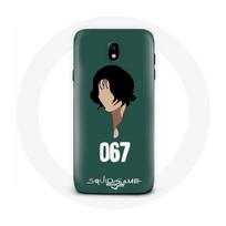 Coque pour Samsung Galaxy j7 2017 Squid Game Kang Sae Byeok Visage
