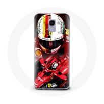 Coque pour Samsung Galaxy A6 2018 Formule 1 Sebastian Vettel F1 Rouge