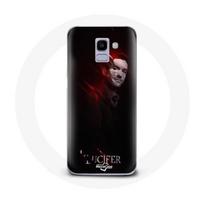 Coque pour Samsung Galaxy A8 2018 Lucifer Série fond noir