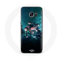 Coque pour Samsung Galaxy S6 edge Demon Slayer Manga Tanjiro et Nezuko