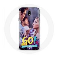 Coque pour Samsung Galaxy j7 2017 Poursuis Tes Rêves Mía Cáceres et Álvaro Paz Go! Vive a tu manera