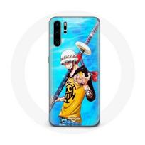 Coque pour Huawei P30 Pro One Piece Manga Trafalgar Law epée