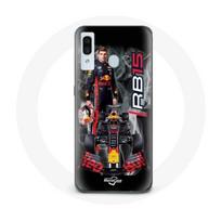 Coque pour Samsung Galaxy A20 Formule 1 Max Verstappen Pilote F1 Red Bull 15