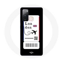 Coque pour Samsung Galaxy S20 FE Billet d'avion London