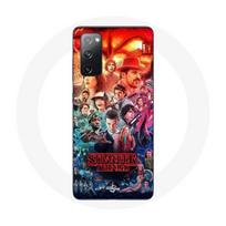 Coque pour Samsung Galaxy S20 FE Stranger Things Teaser Saison 4 Affiche Personnages Art