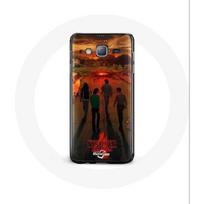 Coque pour Samsung Galaxy J5 2016 Stranger Things Saison 4 Affiche Art Equipages de la Nouvelle Théo