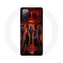 Coque pour Samsung Galaxy S20 FE Stranger Things Affiche Equipages Fan Art Saison 4