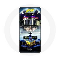 Coque pour Samsung Galaxy Note 9 Formule 1 Fernando Alonso Díaz pilote automobile espagnol de F1