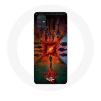 Coque pour Samsung Galaxy A51 5G Stranger Things Saison 4 Affiche Equipages de la Nouvelle Théorie