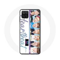 Coque pour Samsung Galaxy A12 Bangtan Garçons Logo BTS WORLD Jeu vidéo Heartbeat