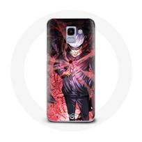 Coque pour Samsung Galaxy A6 2018 Satoru Gojo Jujutsu Kaisen Manga art