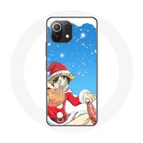 Coque pour Xiaomi Mi 11 Lite Anime One Piece Luffy Le jour de Noël 2023