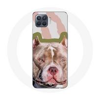 Coque pour Oppo A93 Chien de Pitbull marron ruda