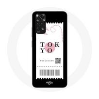 Coque pour Xiaomi Redmi Note 11S Billet d'avion Tokyo Japon