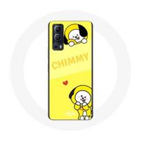 Coque pour Vivo Y72 BTS Bangtan BT21 Chimmy Jimin Fond Jaune