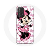 Coque pour Samsung Galaxy A33 5G Minnie Mouse Dessin animé mignon rose
