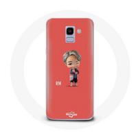 Coque pour Samsung Galaxy A6 2018 BTS TinyTAN Animation RM