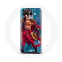 Coque pour Samsung Galaxy A6 2018 Luffy Gear 5 One Piece Anime