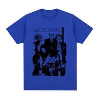 Juodi akmenys NANA Osaki Vintažiniai marškinėliai Dovanos idėja Unikalūs medvilniniai Unisex marškinėliai Nauji marškinėliai Moteriški viršutiniai drabužiai 4XL black