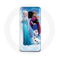 Protective Case - Maniacase - Samsung Galaxy A8 Plus - Frozen - Flexible - Multicolor gryna