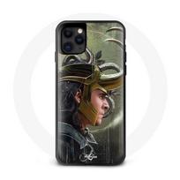 Protective Case - Maniacase - Iphone 12 Mini - Black - Flexible - Loki Thor Ragnarok
