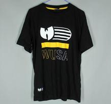 Wu Tang Clan hiphopo repo marškinėliai Wu Wear juodi unisex marškinėliai S