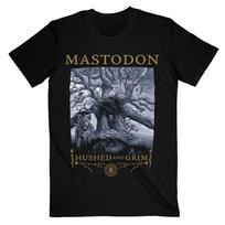 Mastodon Hushed Grim Cover Unisex T-Shirt S gray