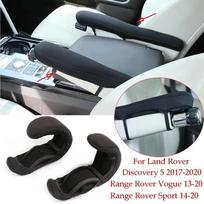 Black Car Seat Armrest Cover For Land Rover Discovery 5 2017-/ Range Rover Sport Vogue 2014- Auto Accessories juoda