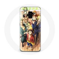 Case - Maniacase - Samsung Galaxy A8 Plus - One Piece Luffy - Soft - Manga Anime