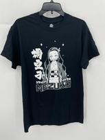 Demon Slayer Short Sleeve Basic Crew Neck Black Solid Unisex T-Shirt XXXXL gray