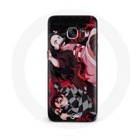 Case - Maniacase - Samsung Galaxy S7 Edge - Soft - Black - Demon Slayer