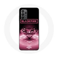 Dėklas - Maniacase - Samsung Galaxy A23 5G - Juodas - Blackpink deimantų tapetai - Minkštas juoda